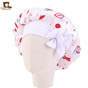 Buena calidad Juding Child Bow Color Tee Baby Cute Nightcap Turban Hats - Product Image 2