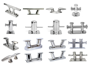 Bitts e Bitte da Ormeggio <span class=keywords><strong>in</strong></span> Acciaio Inox 316SS, a Croce Singola, a Doppio Barilotto, con Base Quadrata e Ovale, per Yacht, Barche a Vela e Ormeggio Commerciale - Product Image 1