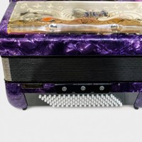 Accordéon professionnel 37 touches 96 basses, plaque de registres italienne, pour performance adulte, OEM