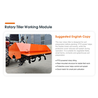 Mini tracteur à roues 4x4, livraison gratuite, mini charrue, tracteur 18 CV, mini chargeur, tracteur agricole pour jardin et verger