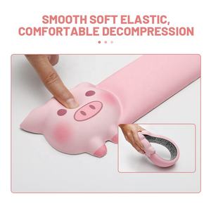 Tapis de souris de jeu Pig <span class=keywords><strong>Peggy</strong></span> Cloud, tapis de bureau antidérapant, tapis de souris mignon pour gamer, tapis de bureau en mousse à mémoire de forme pour clavier et souris, pour le bureau et <span class=keywords><strong>la</strong></span> maison - Product Image 4