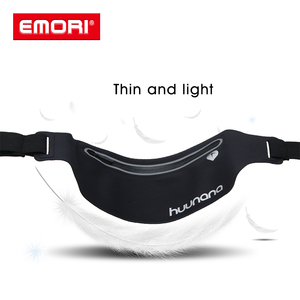 À L'eau <span class=keywords><strong>Lycra</strong></span> Super Mince Près <span class=keywords><strong>du</strong></span> corps Multifonctions En Plein Air Sport Taille Sac En Cours D'exécution Poche pour iPhone - Product Image 4