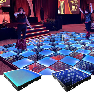 Paneles de Espejo Magnéticos 3D para Pista de Baile LED, Decoración para Bodas, Fiestas y Discotecas, Venta al Por Mayor, OEM - Product Image 1