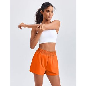 FOXA Short de course 2 en 1 pour femme, short de sport à taille haute, séchage rapide, avec 4 poches pour l'entraînement - Product Image 5