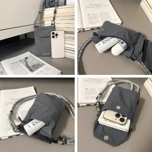 Customized Logo Outdoor <strong>Cell</strong> <strong>Phone</strong> <strong>Bag</strong> Multifunctional Nylon Waterproof Shoulder Pocket Fashion Small Crossbody Key <strong>Bag</strong> - Product Image 6