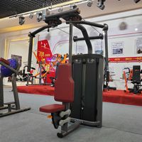 Équipement de fitness commercial pour salle de sport, machine à double fonction, pectoral fly/delt médial arrière