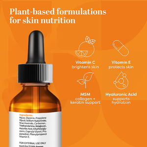 Natural 20% Vitamin C Serum Private Label Collagen Anti Aging Wrinkle Whitening <strong>Facial</strong> Skin Care VC Serum in <strong>Stock</strong> - Product Image 2