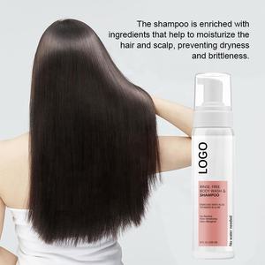 Los pacientes mayores veganos de alta calidad usan champú de <span class=keywords><strong>espuma</strong></span> <span class=keywords><strong>limpiadora</strong></span> para el cuidado del cabello corporal sin enjuague - Product Image 3