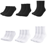 Chaussettes de sport en coton écologiques, antibactériennes, personnalisées, avec compression de la voûte plantaire et ventilation, motif léopard, vente en gros