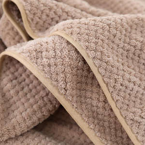 Toallas de Baño al por Mayor, Personalizadas, Suaves, Gruesas, para el Hogar, Toallas Faciales y de Ducha, de Alta Calidad, de Secado Rápido, de Doble Cara, Tejidas con Felpa de Coral - Product Image 3