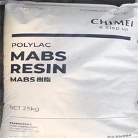 Nouveaux granulés de polymère ABS transparents, plastique Taiwan Chimei PA-758, matériau plastique ABS haute résistance aux chocs