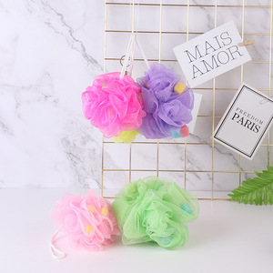 Factory direct sales of soft, large, colorful bath sponges, suitable for scrubbing and rubbing backs. - Product Image 4