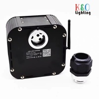 Moteur de lumière à fibre optique 50W Twinkle RGBW + lumière d'étoile à fibre optique de contrôle d'application mobile pour la décoration de ciel d'étoile de plafond