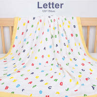 Couverture d'emmaillotage personnalisée en mousseline de coton biologique respirante et douce pour bébé, confortable et portable pour nouveau-né
