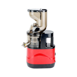Extractor de Jugos Lento Multifuncional Eléctrico Transfronterizo de 400 ml con Motor DC de 80 RPM y Carcasa de Plástico Roja para Jugos Puros - Product Image 1