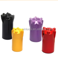 En stock : Accessoire pour perforatrice de roche, foret à dents sphériques à 7 dents, adapté aux perforatrices de roche, aux machines et équipements miniers.