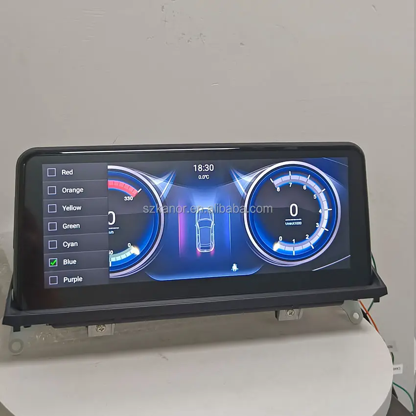 KANOR 10,25 Zoll 8 Core GPS Navigation Android 11 für BMW X5 E70 X6 E71 Auto Audio Video Player