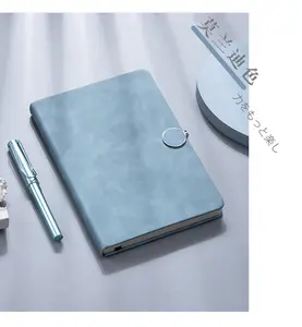 Groothandel Reliëf Zwart Custom Notebook Met Logo Zwarte Pagina 'S Sparen Rhodia Lined Notebook