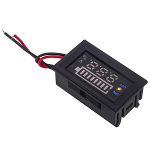 12 В свинцово-кислотная аккумуляторная Батарея цифровой дисплей измеритель + индикатор питания обнаруживает переключатель уровня заряда батареи IP65 Номинальный 10A максимальный ток - Product Image 2