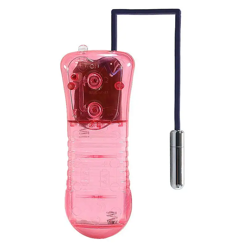 12 Speed Remote Control Massager Stainless Steel Mini Bullet Vibrator Urethral Plug Sex Toys for Men