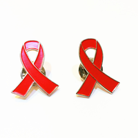 Sensibilisation au cancer du sein épingle à ruban rose insigne de revers en émail doux