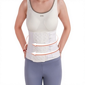 Breathable Cotton Abdominal Binder With Soft Support Straps For All Seasons Tummy <b>Belt</b> - Product Image 5