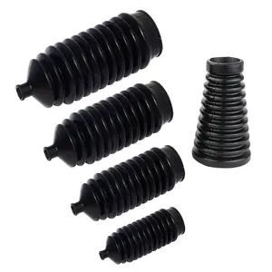 PULI Automotive Corrugated Rubber Boot Rubber Bellow Grommet For Cars Cylinder Rubber Bellow Covers Product