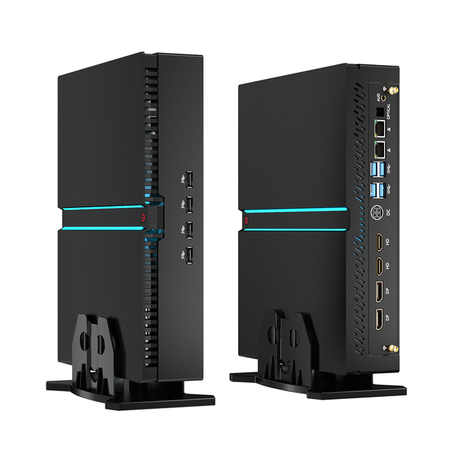 Power Mini PC Gamer Beast I9 14900F I7 14700F NVI-DIA RTX 4070 12G 2xDDR5 Win-dows 11 Pro Gaming PC Desktop Computer WiFi6