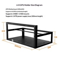 Châssis de supercalcul Meiji AI prenant en charge 68 supports de cartes GPU, nouveau système de calcul AI de bureau
