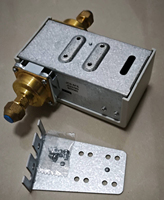 Controlador de Presión Diferencial Metálico STF JC3.5FF, Interruptor de Control de Presión 220V/380V para Sistemas de Cámaras Frigoríficas