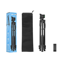 F-3630T Portable Camera Tripod Lightweight Phone Stand Telescope Stand Anti Shake Holder for Phone Live Streaming Photography