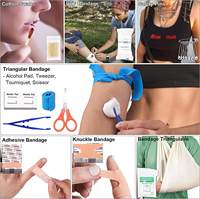 Trousse de premiers soins portable pour le camping, la randonnée, la randonnée, la randonnée et la survie