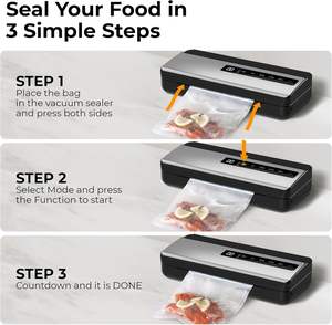 Hot Sell Portable <b>Food</b> Saver <b>Vacuum</b> <b>Sealer</b> Machine Logo Customized Automatic Household <b>Vacuum</b> <b>Food</b> <b>Sealers</b> - Product Image 6