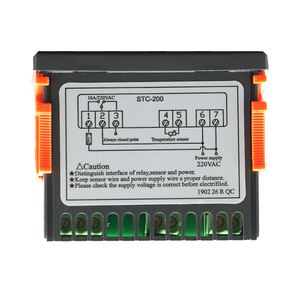 STC-200 <span class=keywords><strong>Digital</strong></span> <span class=keywords><strong>LCD</strong></span> <span class=keywords><strong>Display</strong></span> Sala Fria Termostato Temperatura Controlador Com Sensor NTC - Product Image 6
