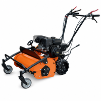 Tondeuse à fléaux autopropulsée JRS 50, moteur OHV 224cc 5,3 kW, largeur de coupe 50 cm, hauteur de coupe 1-8 cm, pneus pleins, démarrage par lanceur, pour usage agricole