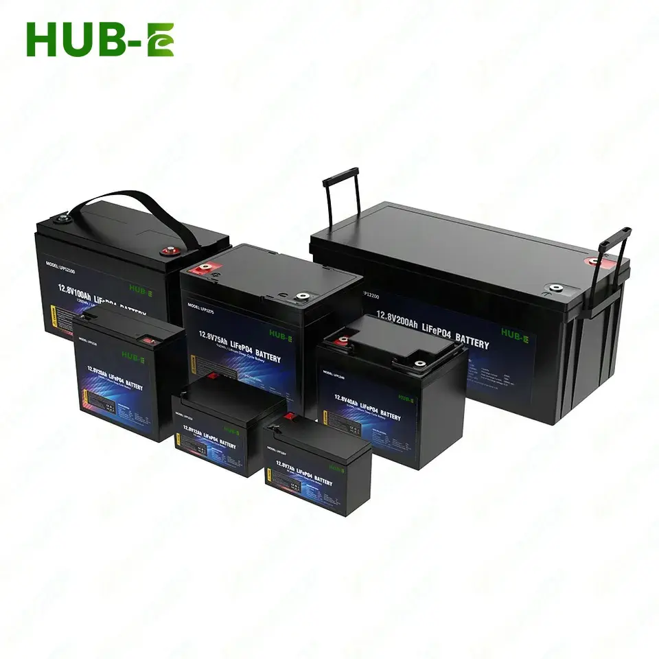 HUB-E 36V 10Ah 20Ah 30Ah 40Ah 50Ah 100Ah 150Ah 200Ah customized Lithium Battery Pack 12S LFP/NMC for EV/Energy Storage/Golf cart