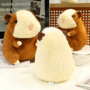 Kawaii gine domuz dolması hayvan kabarık peluş oyuncak domuz hayvan - Product Image 3