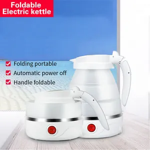 Hot Selling Household Home Appliances Silicon Kettle Small Appliances Travel folding electric kettle
