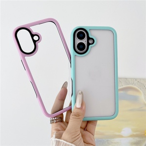 เคสโทรศัพท์มือถือกันกระแทกใสสี2025มาการองใหม่ล่าสุดสำหรับ iPhone 16 PRO MAX - Product Image 4