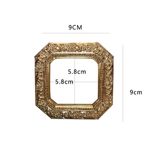 European Style Resin <b>Photo</b> <b>Frame</b> <b>Mini</b> Vintage Decor For Jewelry Display Accessories - Product Image 4