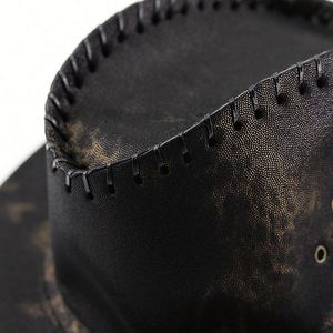 2025 2026 Spring Summer Autumn Solid Color Vegan Suede Cowboy <b>Hat</b> Beach Travelling Fedora <b>Hat</b> <b>for</b> Women Men Sun Shade - Product Image 5