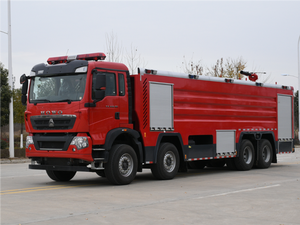 <span class=keywords><strong>Camion</strong></span> de lutte contre l'incendie 24000L 8*4 réservoir de mousse <span class=keywords><strong>camion</strong></span> de pompiers de sauvetage d'urgence à usage intensif pour municipal et industriel - Product Image 4