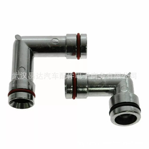 Juego de adaptadores de manguera de refrigerante Buick 3.8L 47065HP 12565082 24503423 de acero inoxidable para Chevy Pontiac, reemplazo y reparación - Product Image 1