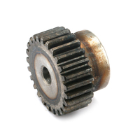 Rak Roda Gigi Pacu Lurus CNC, 15 16 18 20 22 24 25 26 28 30 Gigi Pinion M1 M1.5 M2 M3 M4
