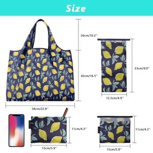 Sac de shopping pliable en tissu Oxford grand format avec logo personnalisé, imperméable et multifonctionnel, idéal pour le rangement – Offre spéciale - Product Image 2