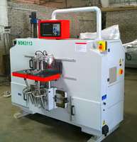 Machine automatique de fabrication de tenons carrés et de mortaises pour bois, économique