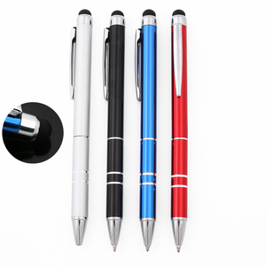 Promo Stylo Bille en Aluminium Personnalisable avec Logo, Pointe de 1 mm, Largeur d'écriture de 1,0 mm, Couleur Noire - Product Image 2