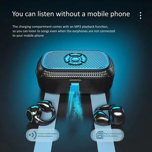 כרטיס זיכרון תמיכה אלחוטי dx15 באיכות גבוהה עם אוזניות כוח 2000mah - Product Image 6