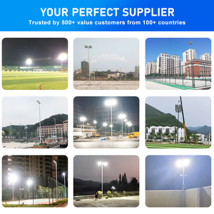 Reflector LED para Exteriores de 250W 500W 750W 1000W Modular IP66 con Alto CRI 90, Haz de Luz Ajustable, Iluminación Deportiva para Estadios - Product Image 3