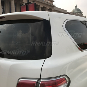 Pour Nissan Patrol Y62 2010+ Kit carrosserie Aileron latéral arrière Aile arrière Spoiler arrière Accessoires auto - Product Image 3